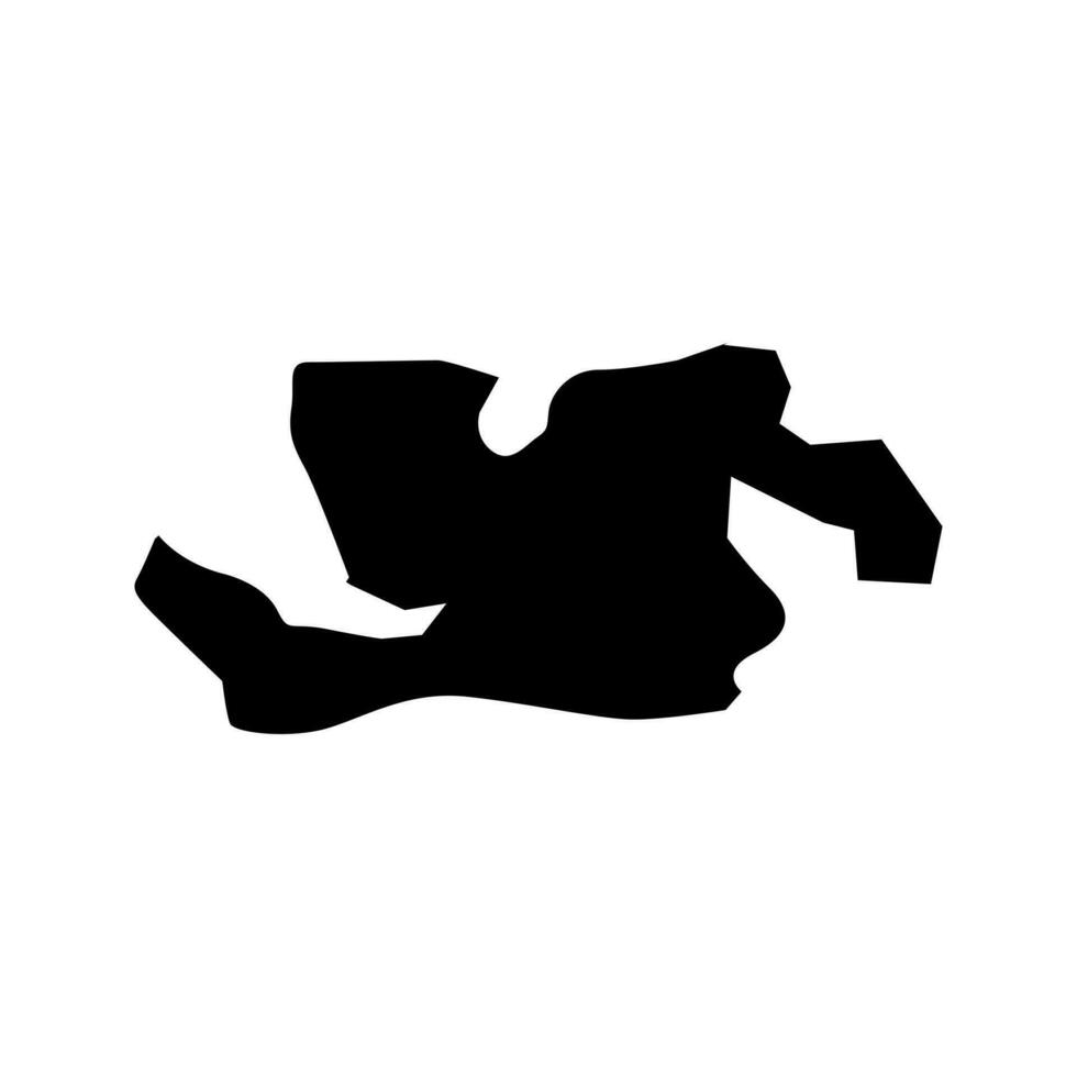 Salaspils Municipality map, administrative division of Latvia. Vector illustration.