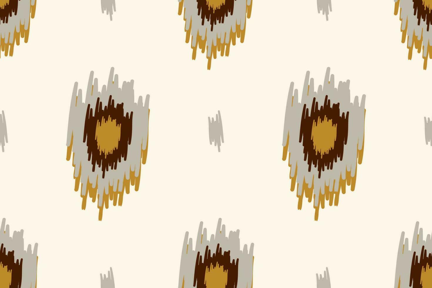 ikat floral cachemir bordado en blanco fondo.ikat étnico oriental sin costura modelo tradicional.azteca estilo resumen vector ilustración.diseño para textura,tela,ropa,envoltura,decoración.