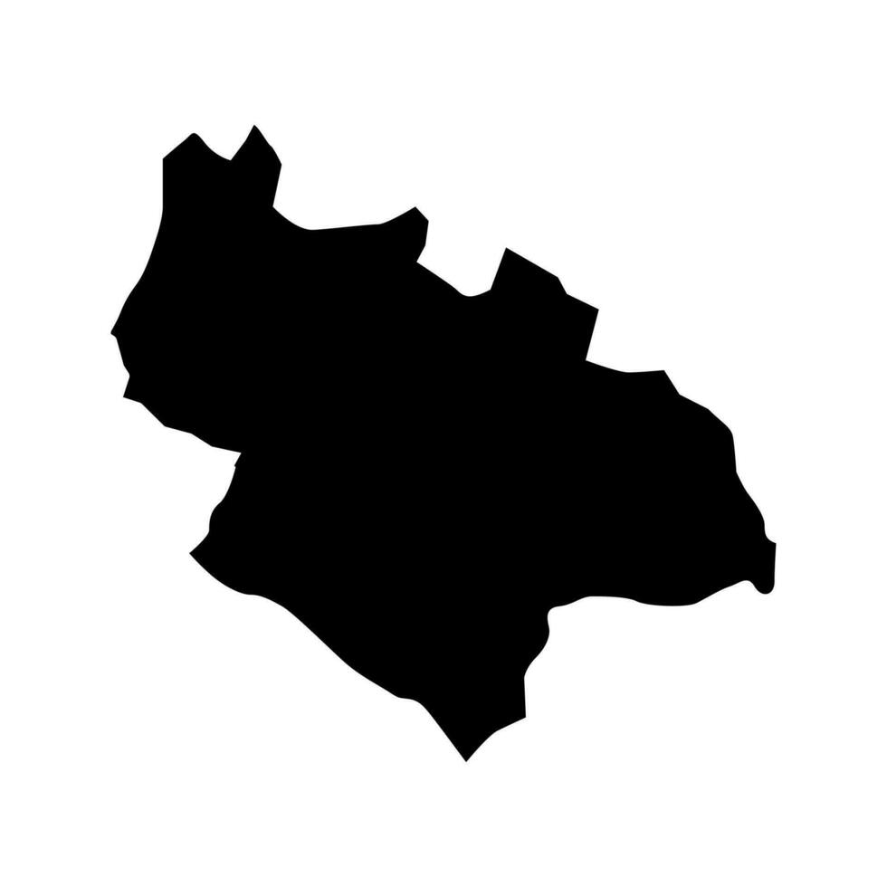 Savnik Municipality map, administrative subdivision of Montenegro. Vector illustration.