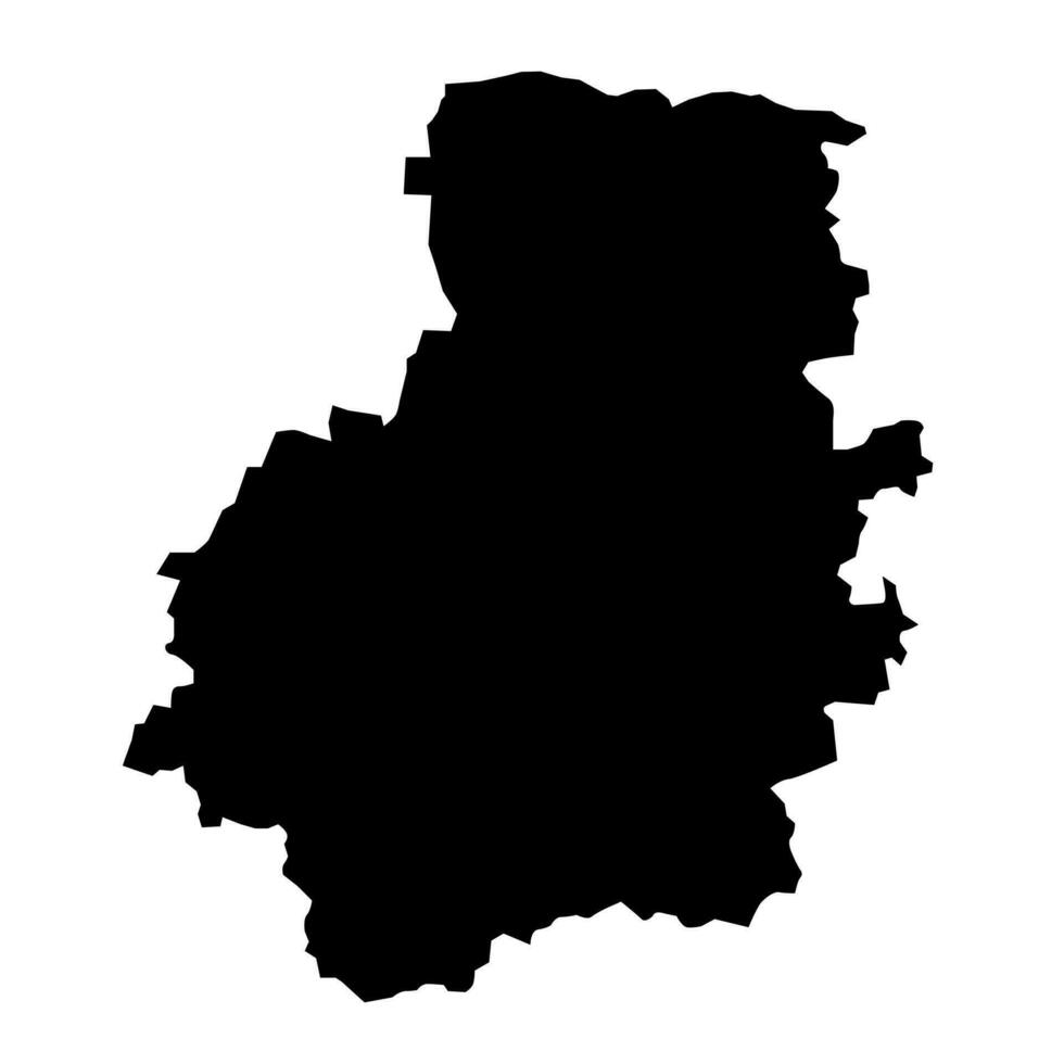 Telaiai county map, administrative division of Lithuania. Vector illustration.