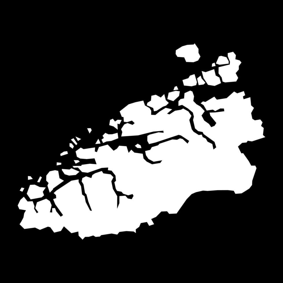 More og Romsdal county map, administrative region of Norway. Vector illustration.