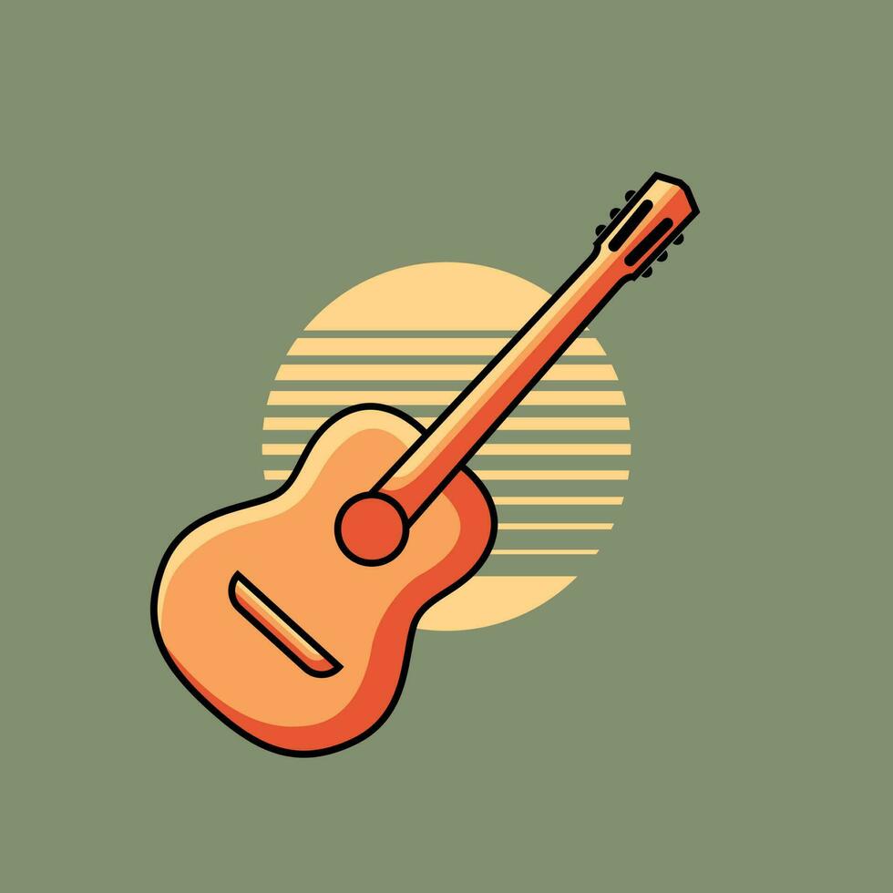 Jazz Music Instrument Minimalist Style vector