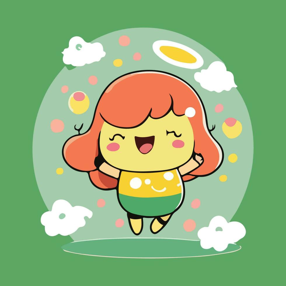 ice cream cartoon characters  vector illustration eps 10