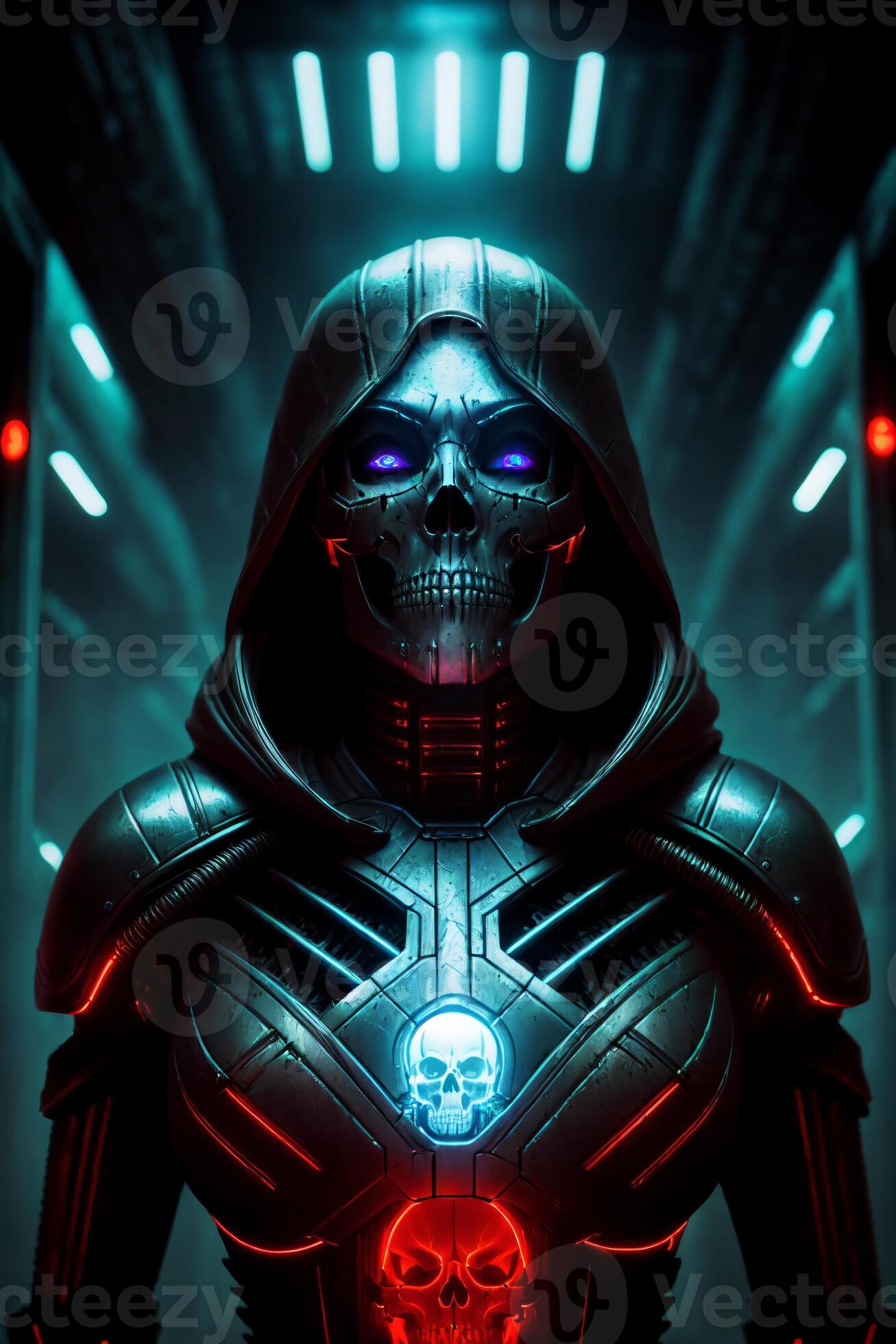 Skull Cyberpunk Wallpapers HD APK for Android Download