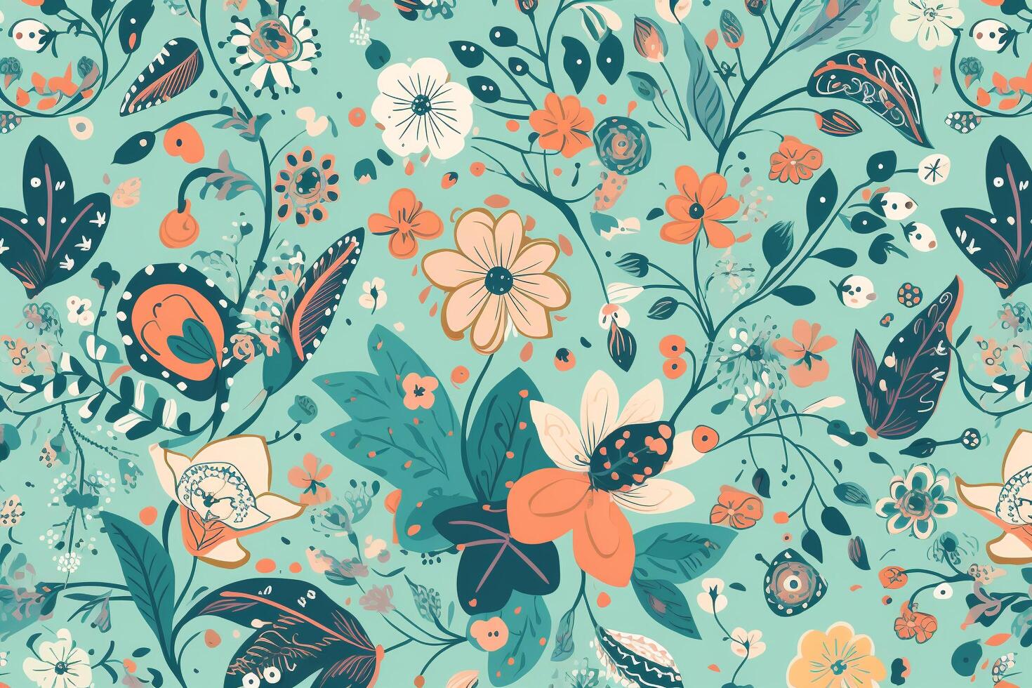 Seamless pattern design, photo