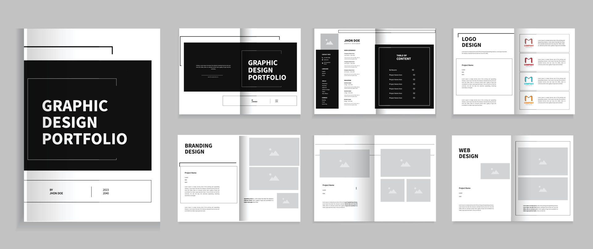 Graphic Design Portfolio Template A4 Graphic Designer Portfolio graphic-design-portfolio-template-a4-graphic-designer-portfolio