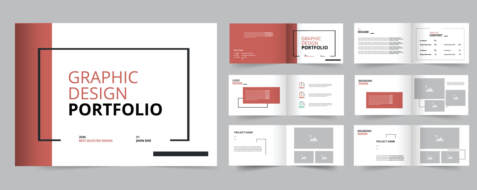 Graphic Design Portfolio Template A5 Graphic Designer Portfolio graphic-design-portfolio-template-a5-graphic-designer-portfolio