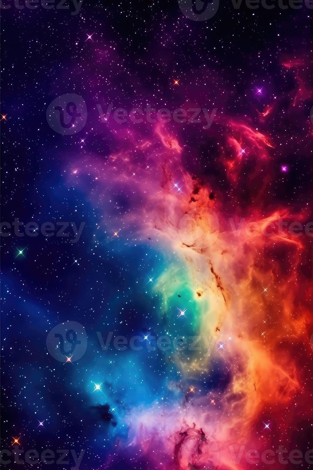 Incredibly beautiful galaxy in outer space. Nebula night starry