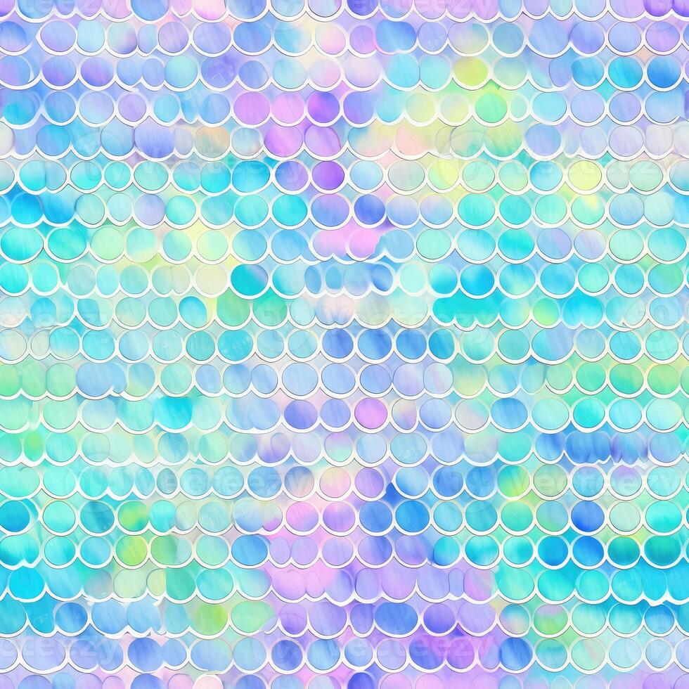 Seamless pattern from the scales of a fairy tale mermaid..Created with photo