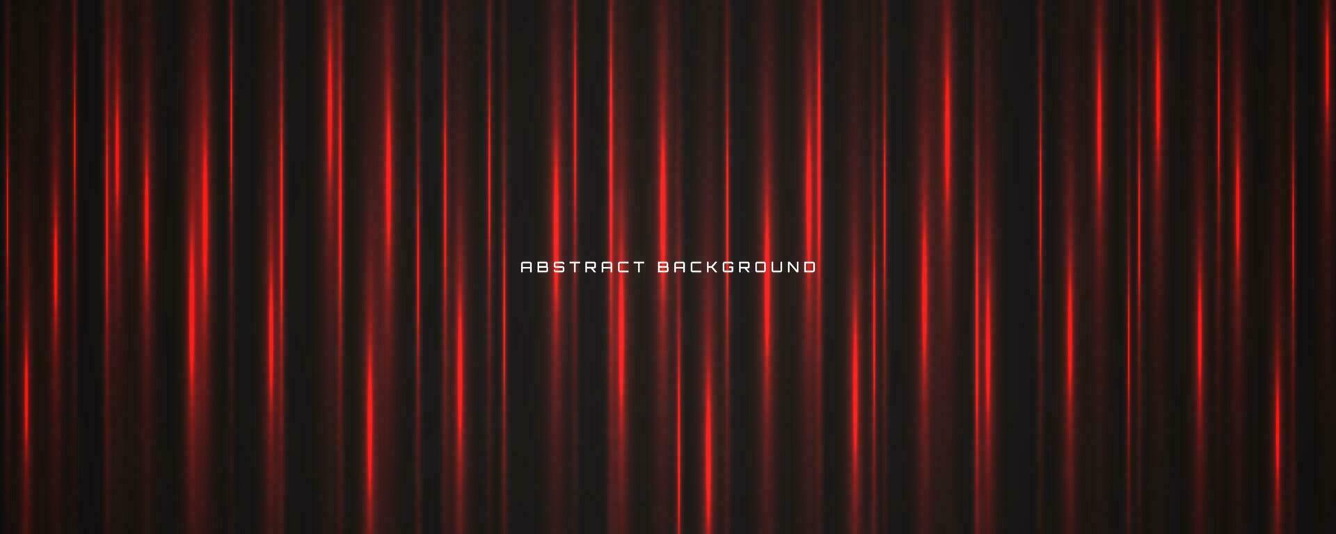 3D red black techno abstract background overlap layer on dark space with lights motion decoration concept. Modern graphic design element glowing style for banner, flyer, card, or brochure cover vector