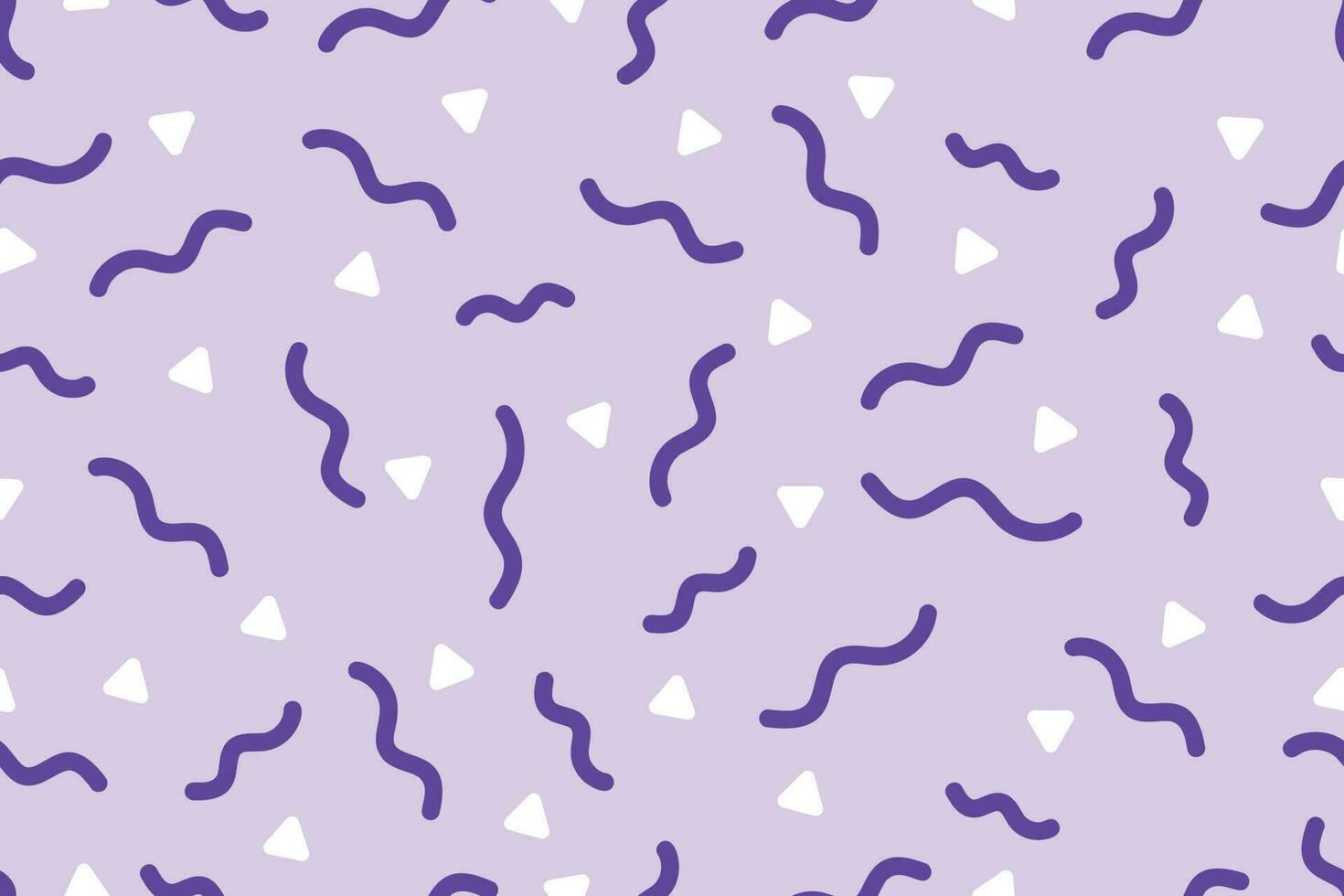 Premium vector of colorful memphis style nostalgic background or retro 80s 90s seamless pattern