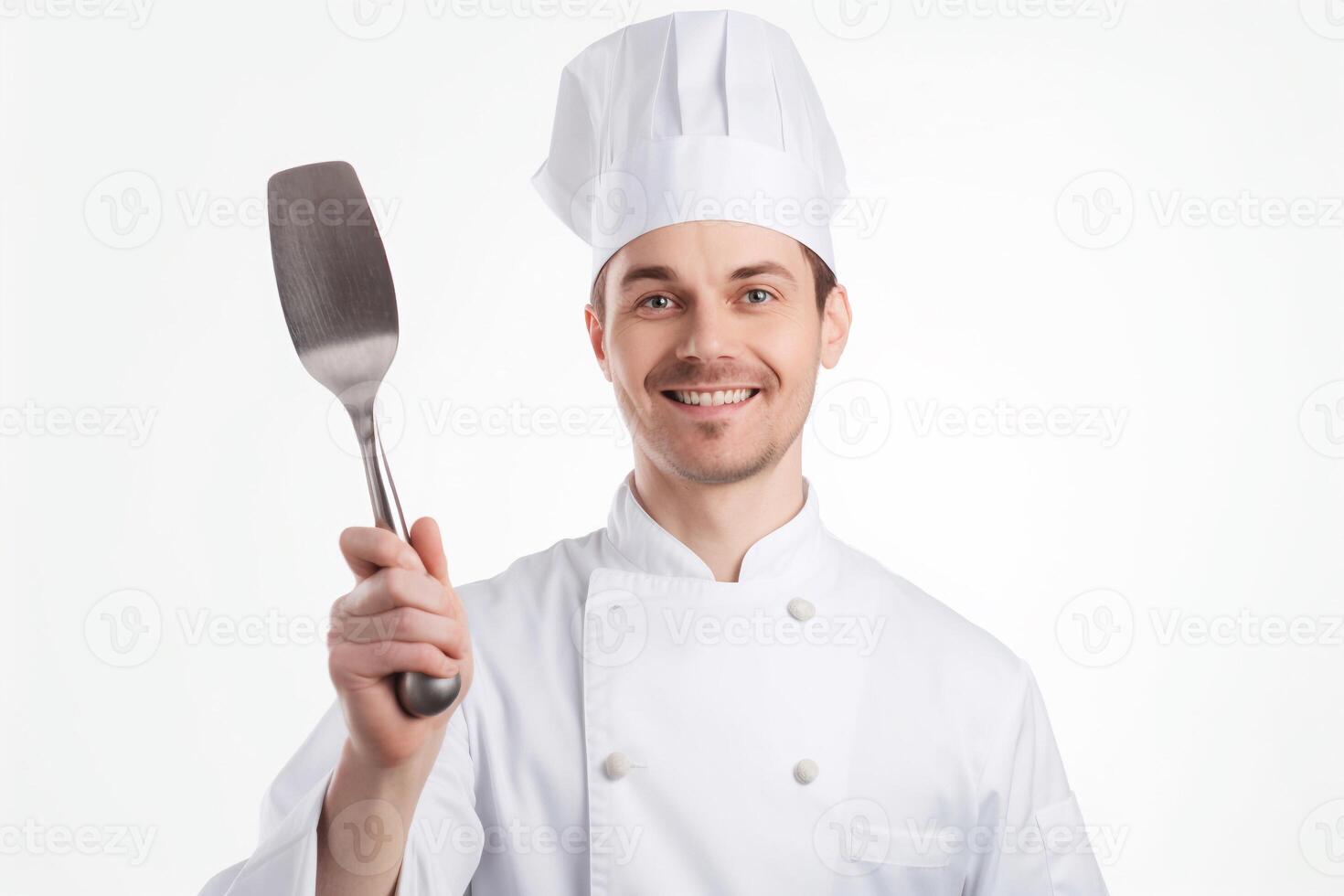 Portrait of cooks smiling confident ai generate photo