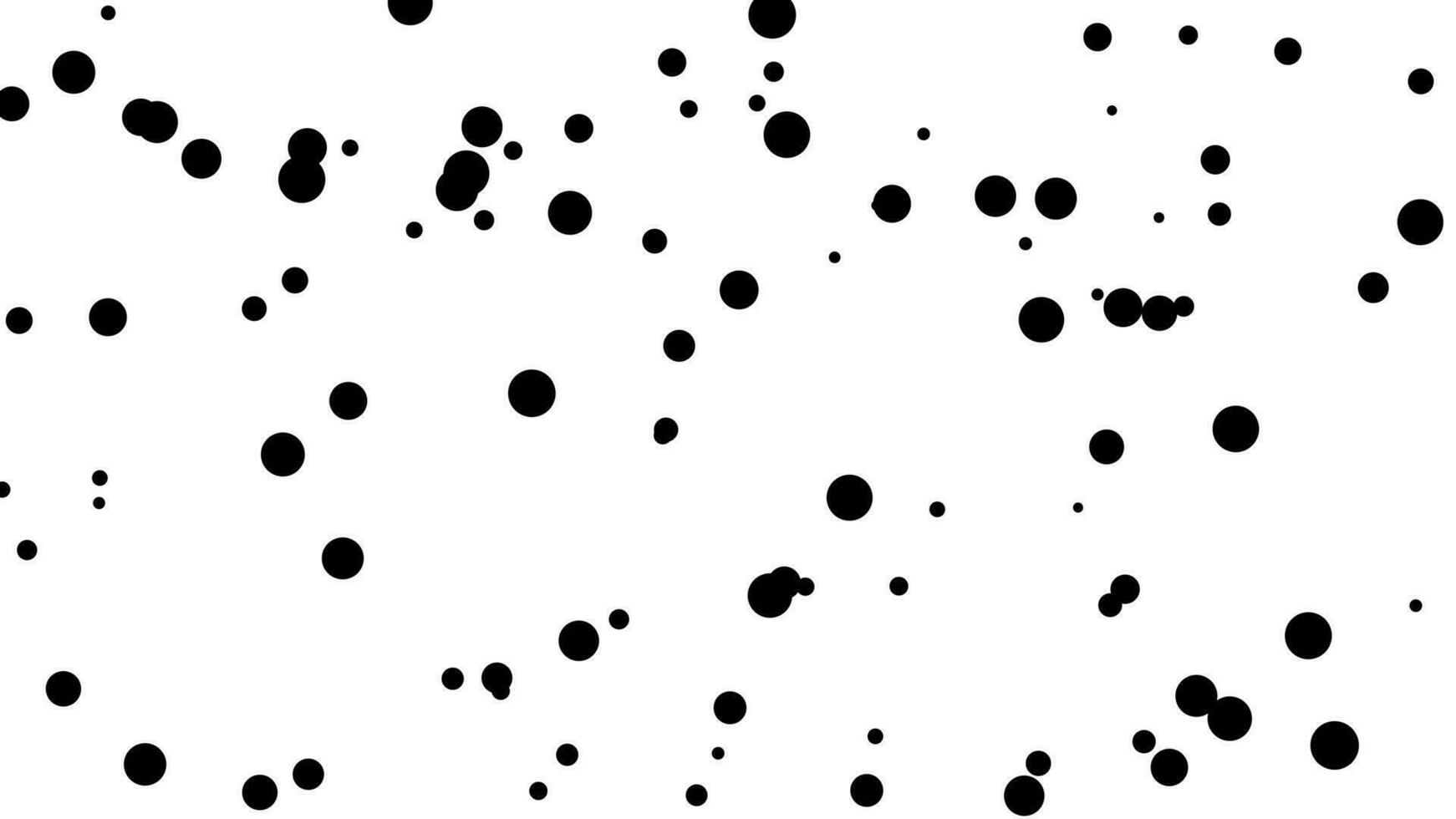 dalmatian dog black shapes over white background vector