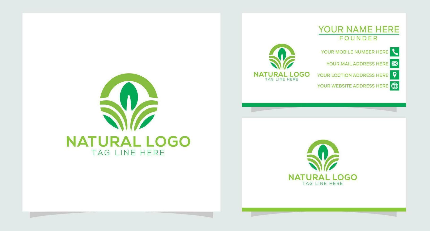 eco-friendly natural label organic product sticker logo vector