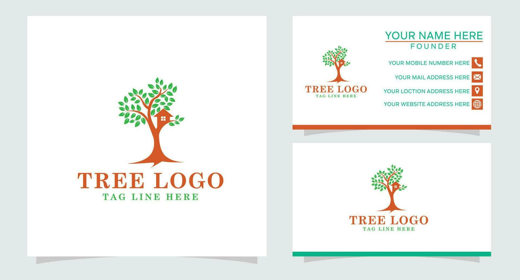 árbol vector icono. naturaleza arboles vector ilustración logo diseño. verde primavera árbol