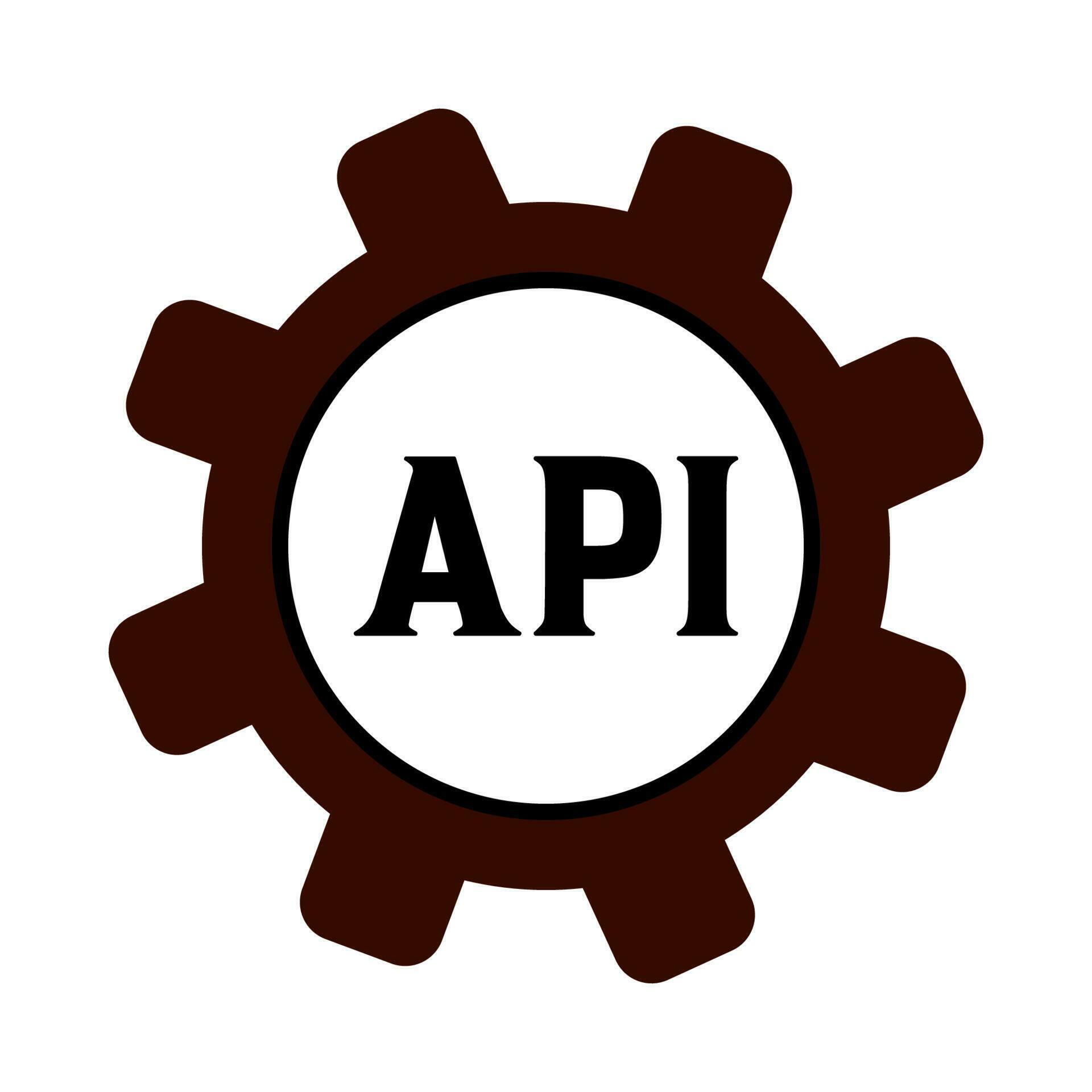 Api, application, interface icon. Api setting vector icon. Free vector ...
