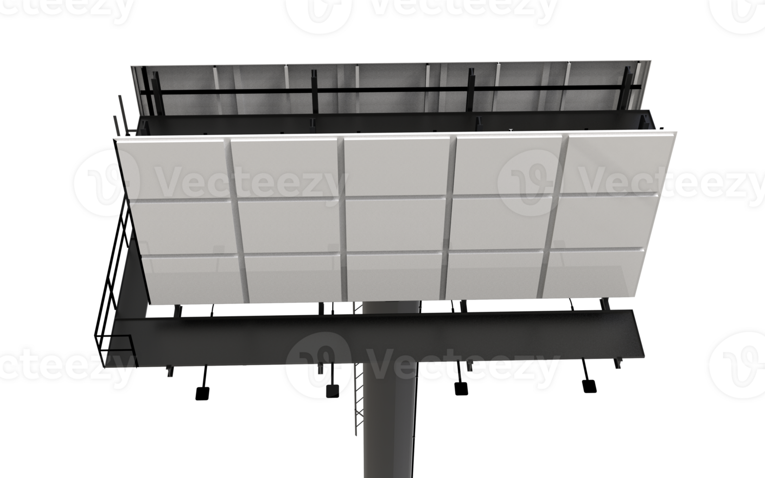 photo Billboard on Transparent background png