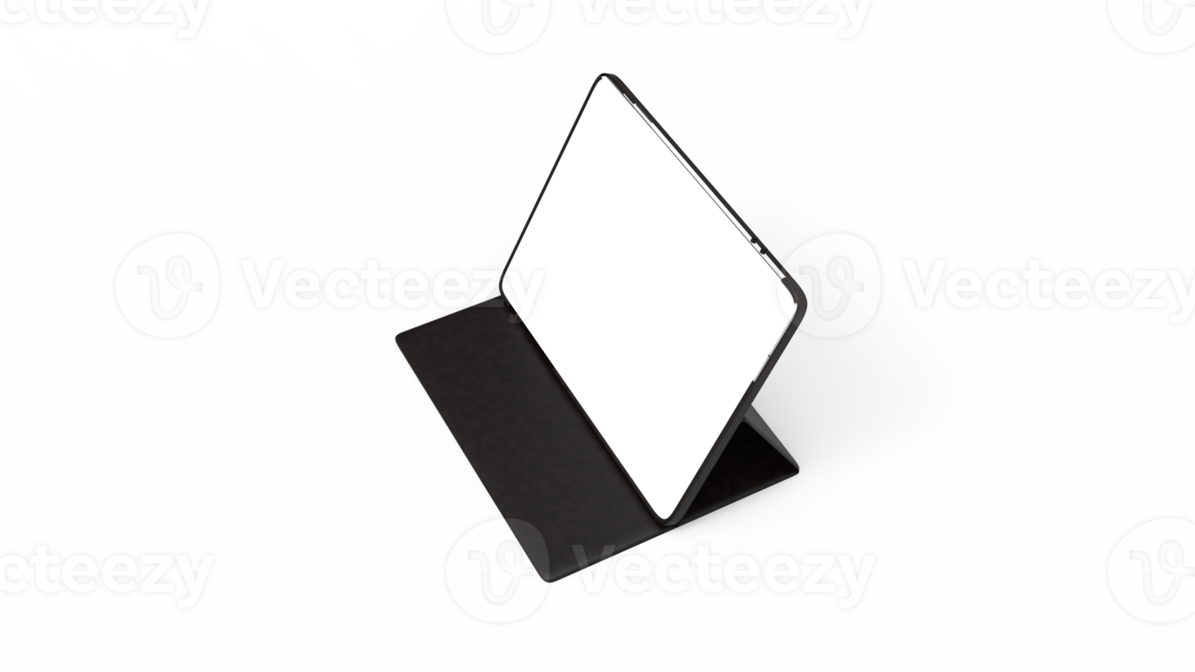 Photo digital tablet on Transparent background png