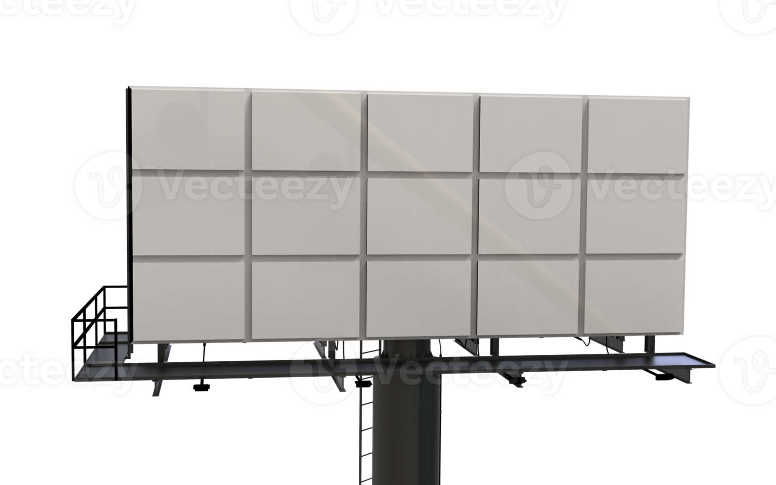 photo Billboard on Transparent background png