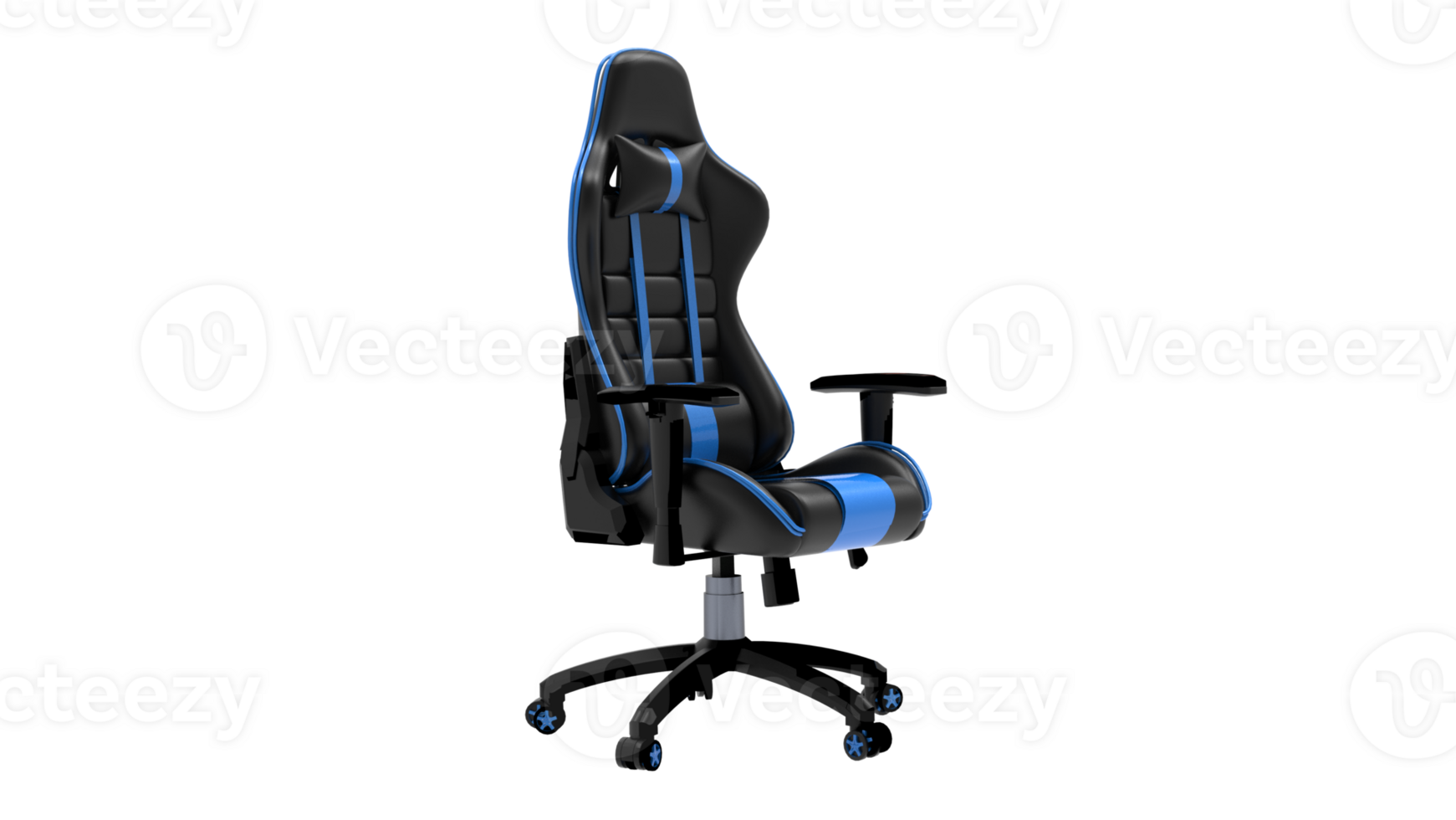 Photo Gaming Chair on Transparent background png