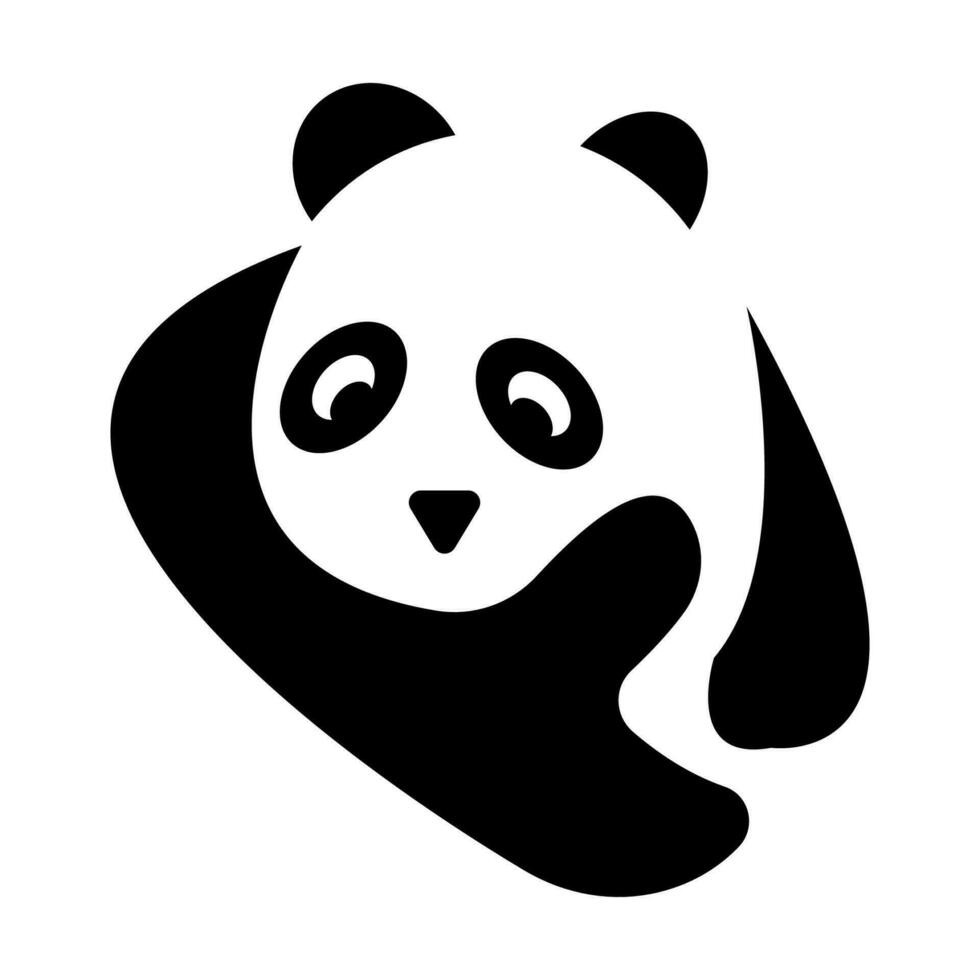 panda icon illustration vector 23832857 Vector Art at Vecteezy