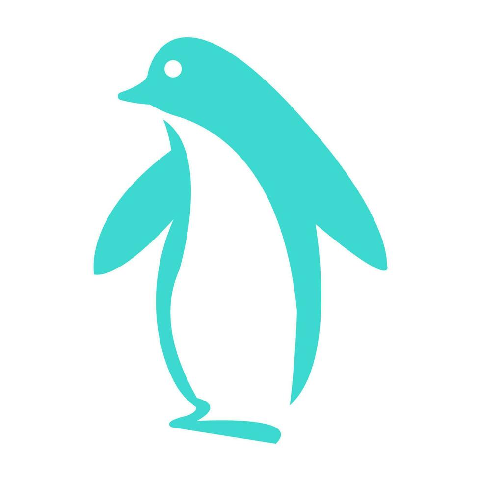 penguin icon illustration vector