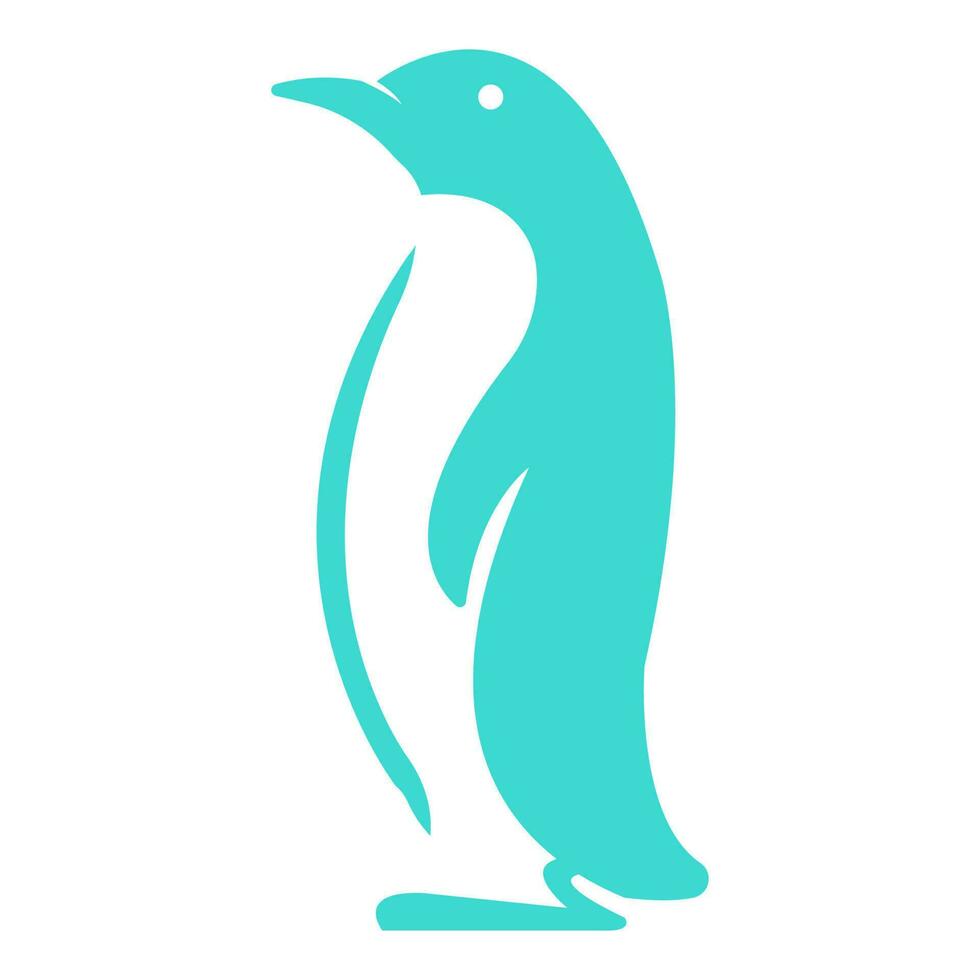 penguin icon illustration vector