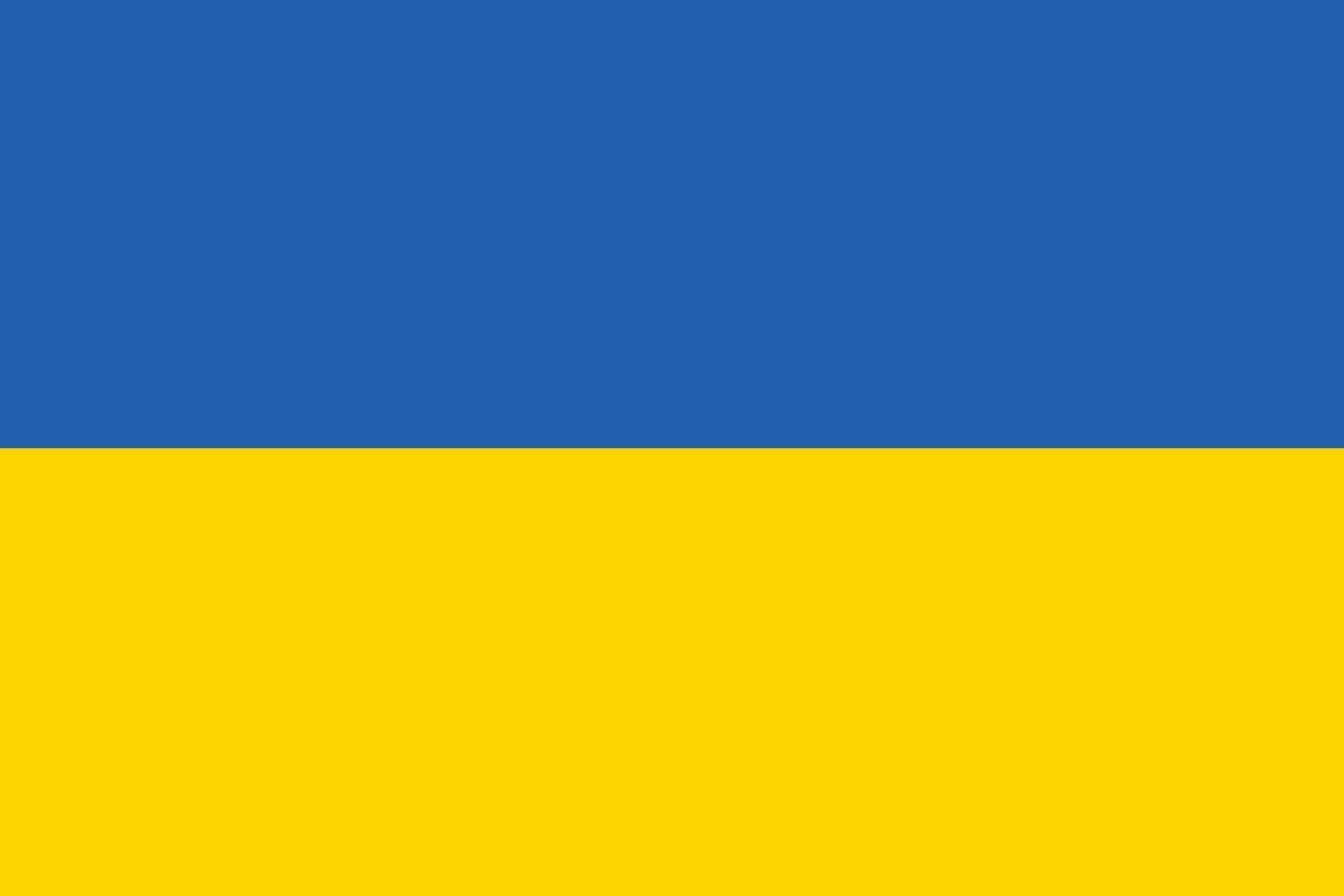 bandera de Ucrania. ucranio bandera vector