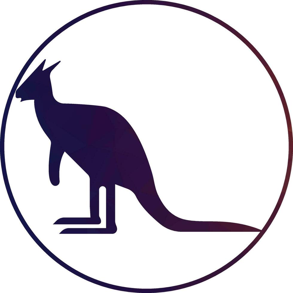 Kangaroo logo. kangaroo template vector design