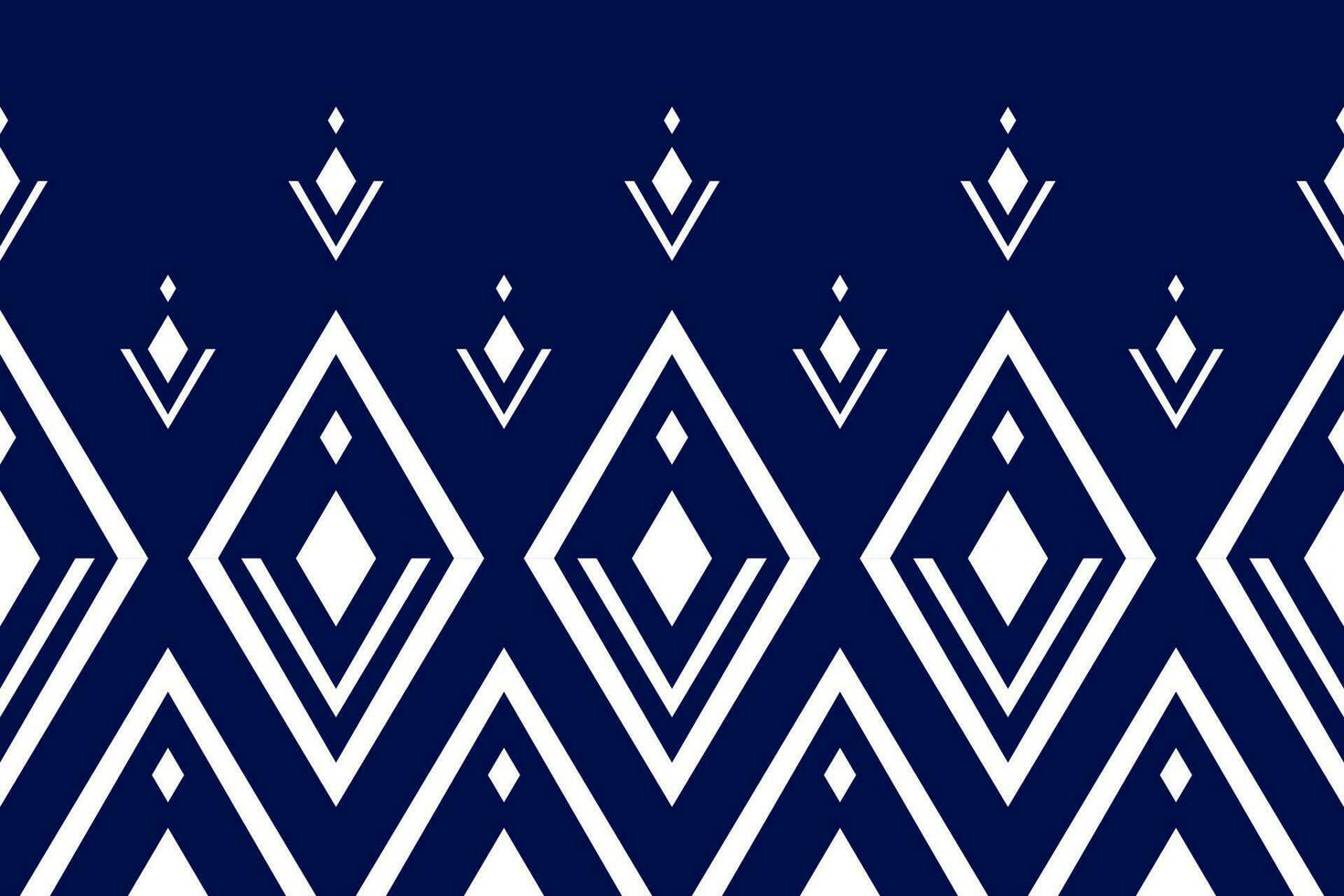 Geometric ethnic seamless pattern traditional. Fabric tribal pattern art. Aztec ethnic ornament print. Mexican style. vector