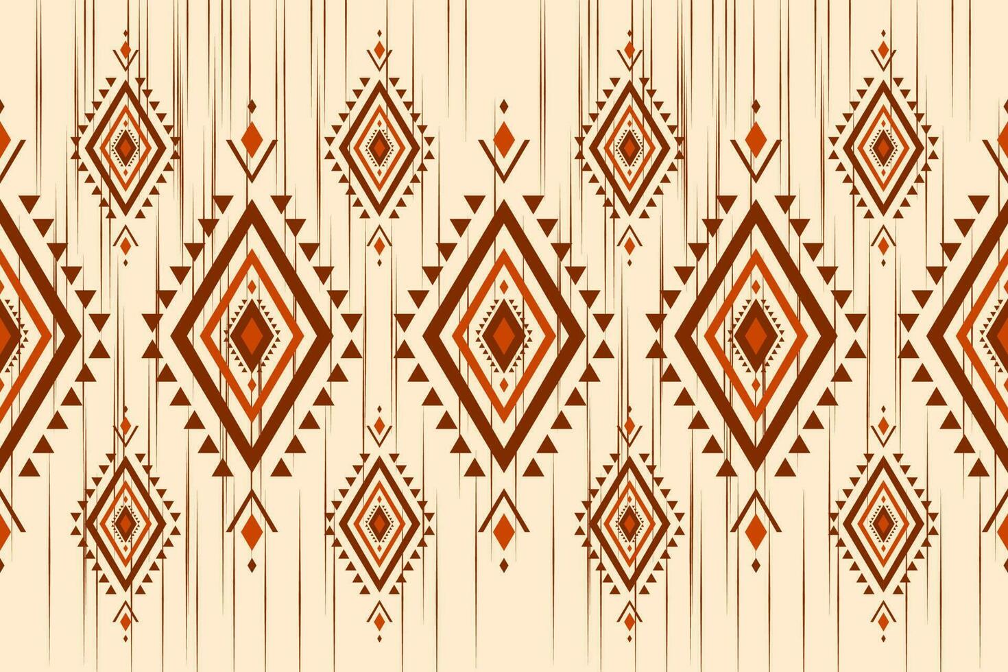 Carpet tribal pattern art. Geometric ethnic seamless pattern traditional. American, Mexican style. vector