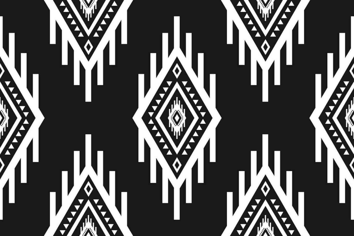 Geometric ethnic oriental seamless pattern traditional. Fabric Aztec pattern background. Tribal style. vector
