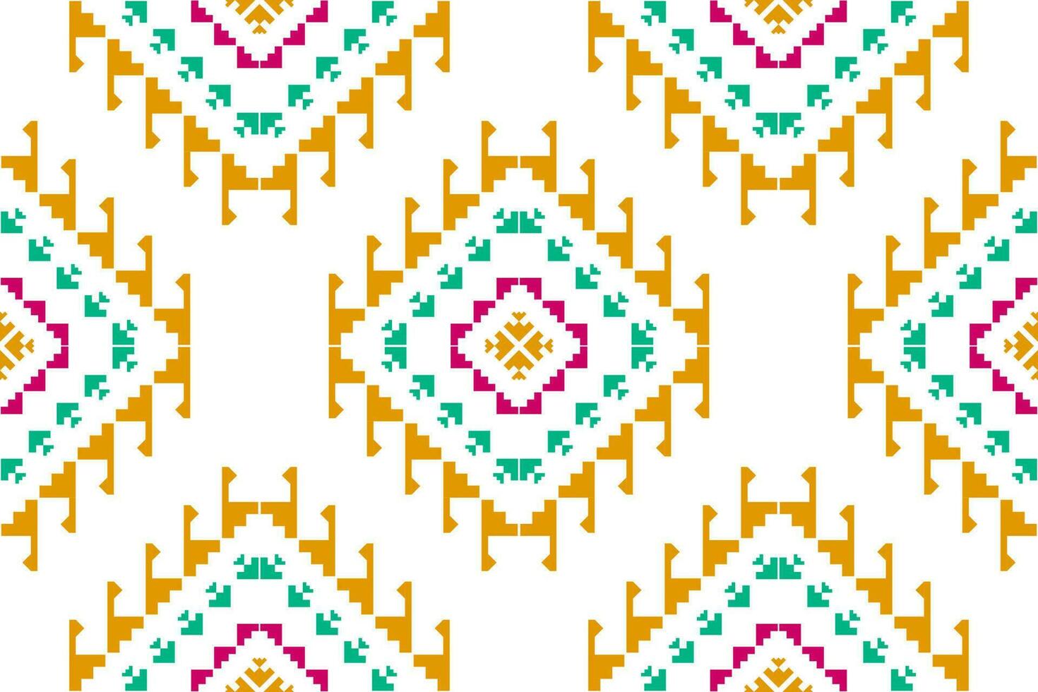 Geometric ethnic seamless pattern traditional. Aztec ethnic ornament print. Tribal pattern style. vector
