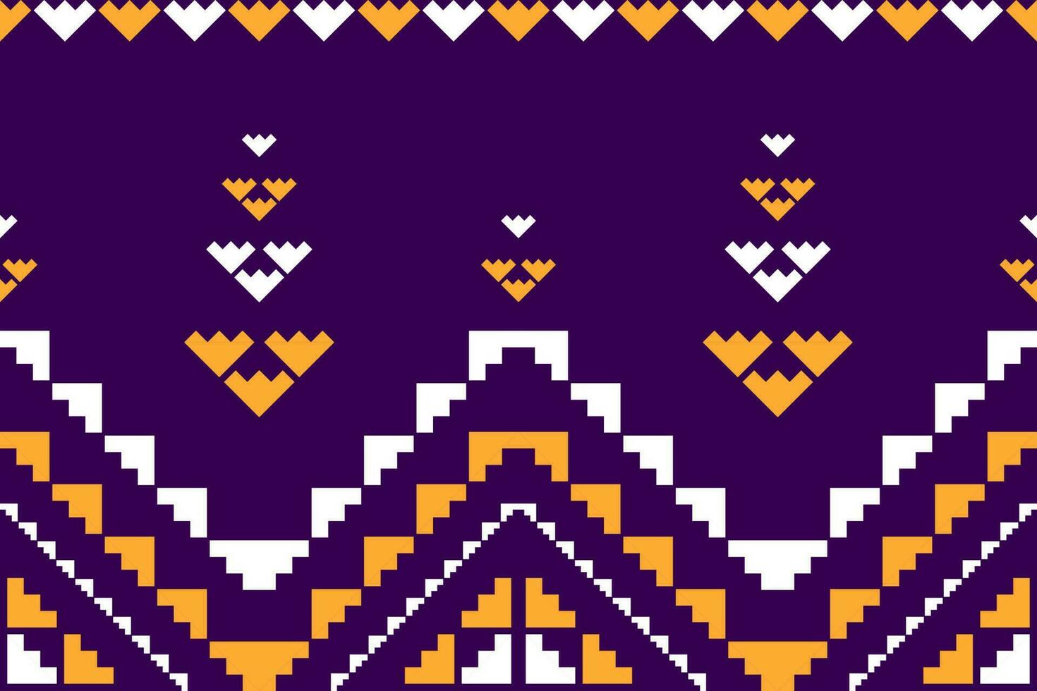 Geometric ethnic seamless pattern traditional. Aztec ethnic ornament print. Tribal pattern style. vector