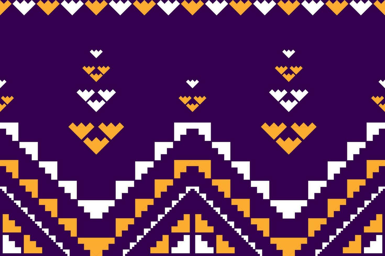 Geometric ethnic seamless pattern traditional. Aztec ethnic ornament print. Tribal pattern style. vector