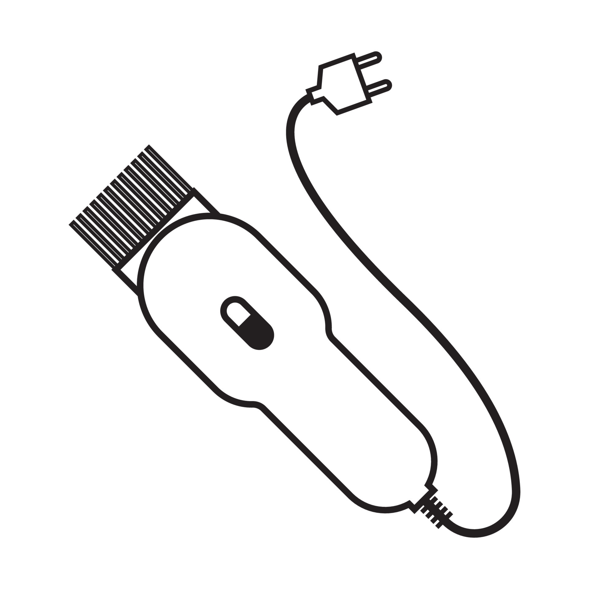 electric clippers icon 23834144 Vector Art at Vecteezy
