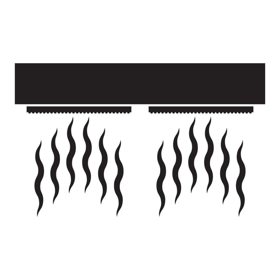 smoke extractor icon vector