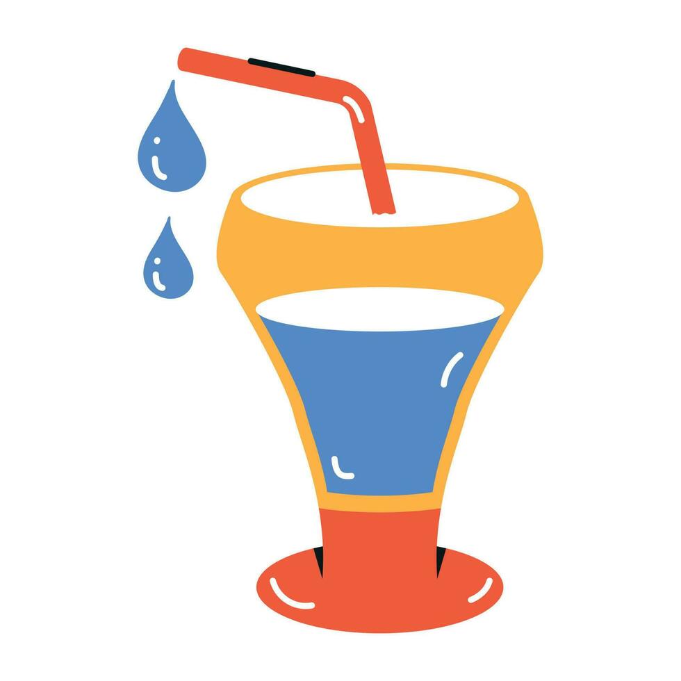 Drinks Flat Icons vector