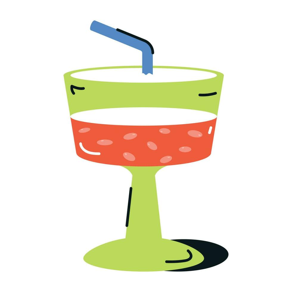 Drinks Flat Icons vector