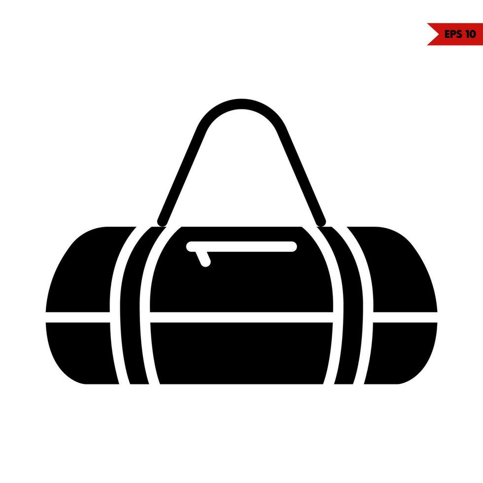 handbag women fashion glyph vector