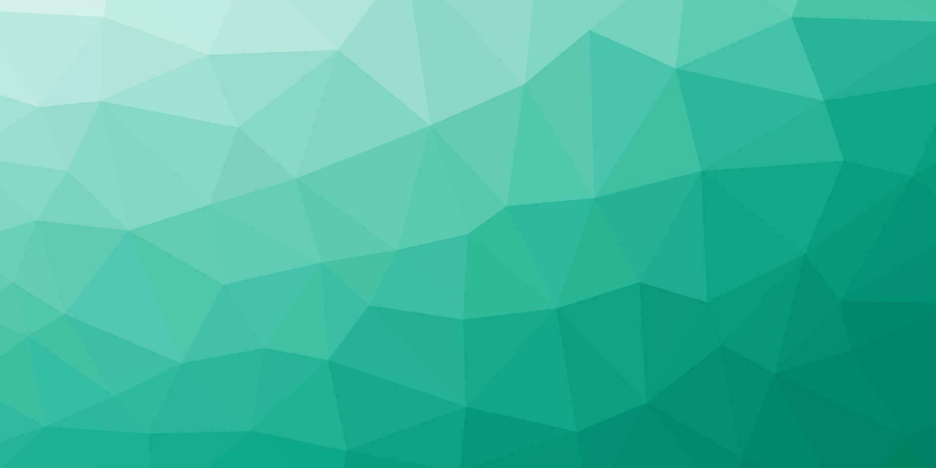 abstract triangles green background. vector illustration.