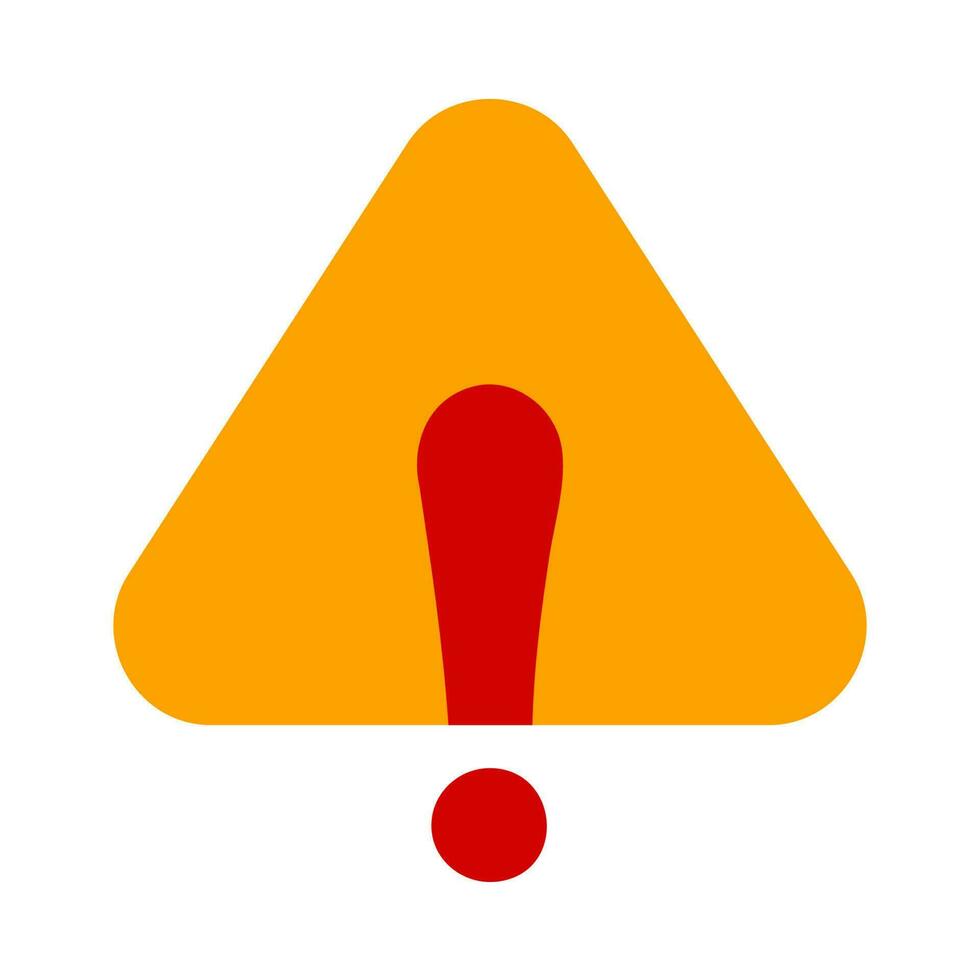 Alert vector icon