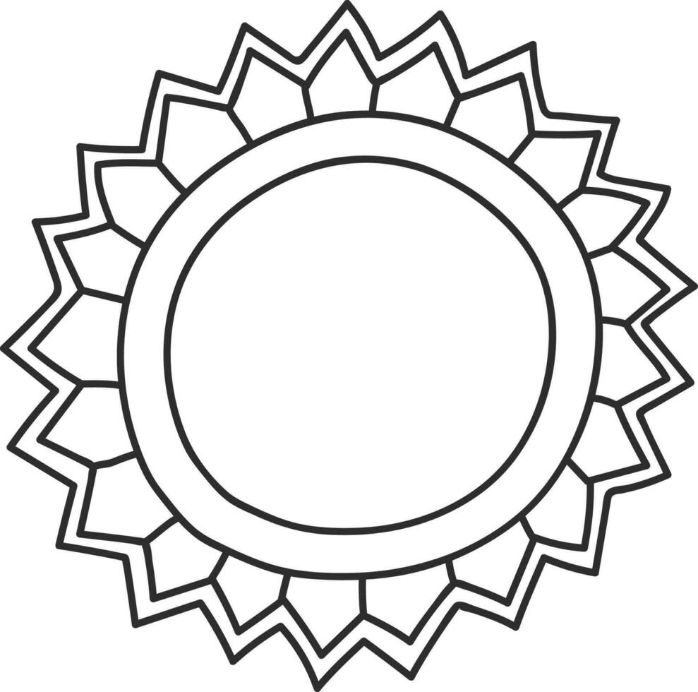 Doodle photo frames, cute hand drawn painting frame. Scrapbook tag doodles, sketch picture