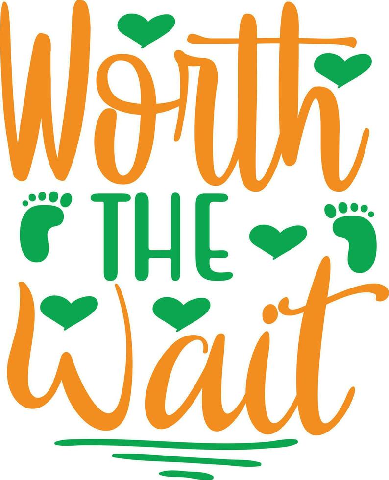 Baby Quotes Design vector