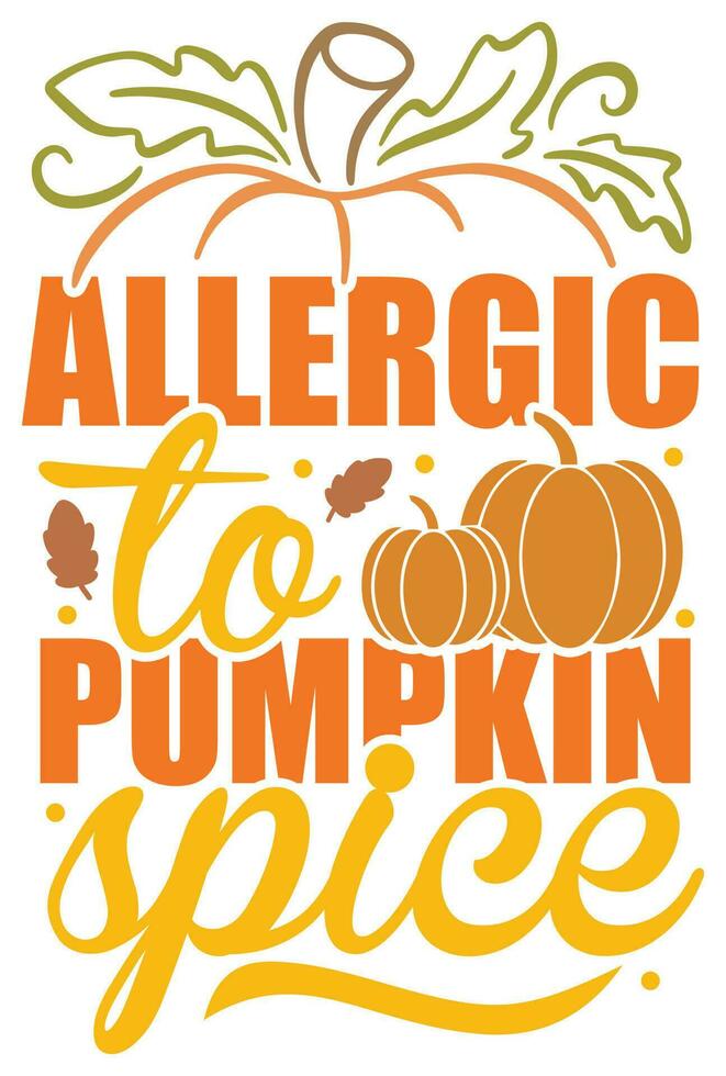 Fall Quotes Design vector