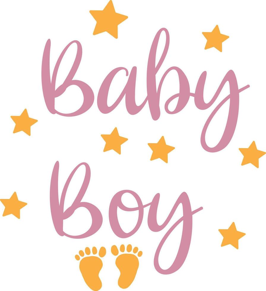 Baby Quotes Design vector