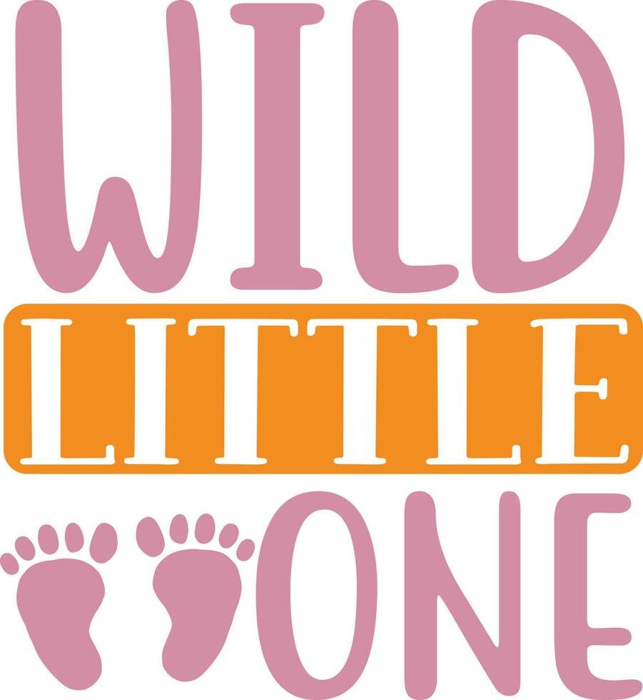 Baby Quotes Design vector