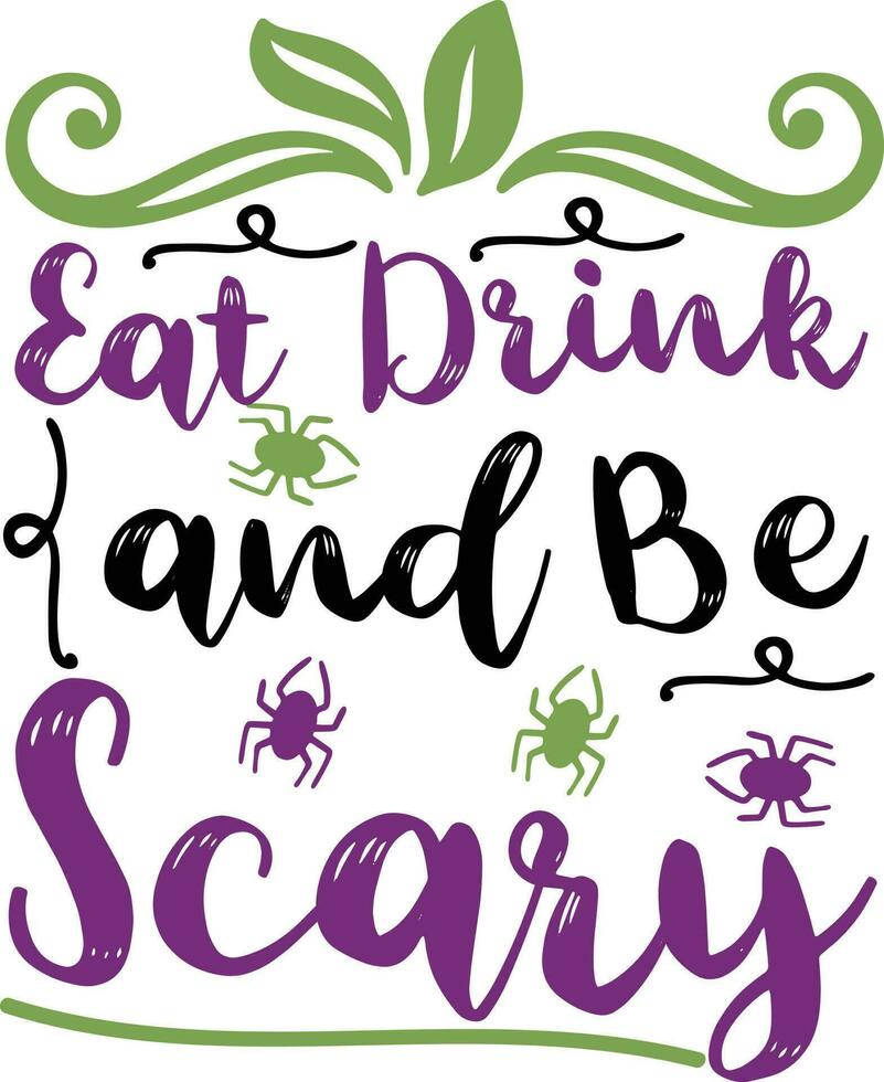 Halloween Quotes Vector Design vol-1