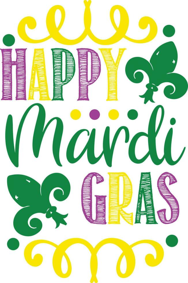 mardi gras citas vector diseño