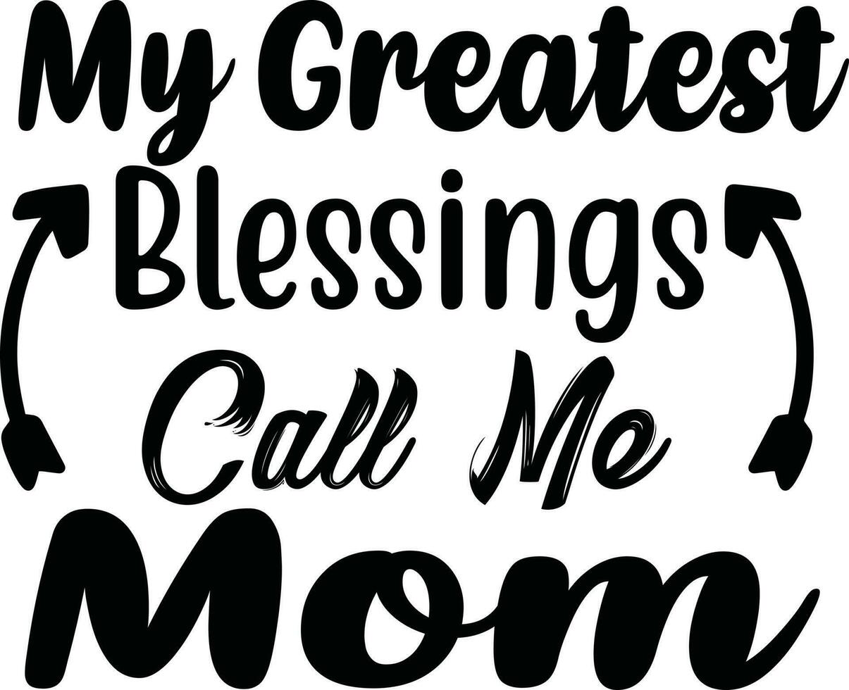 Mom Quotes Design vector
